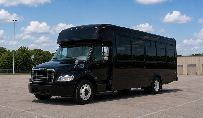 18-passenger minibus for charter in Southlake, TX