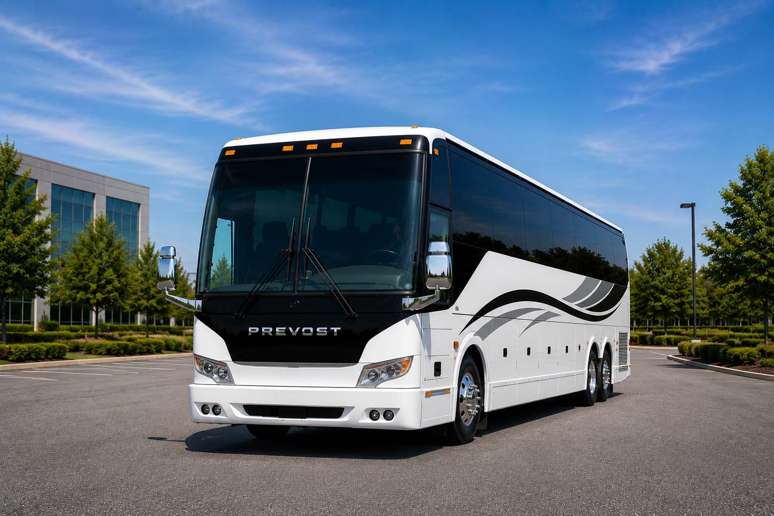 Charter bus rental in Southlake, TX