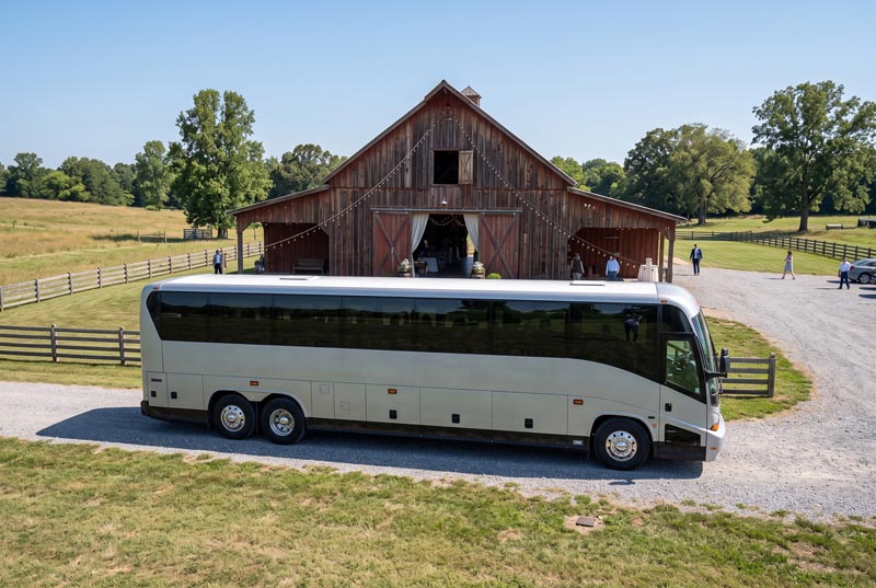 Wedding Shuttle Bus Services in Southlake, TX